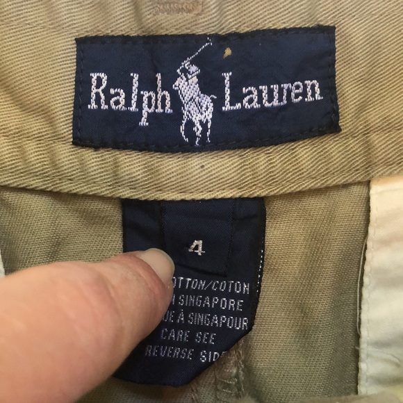 Vintage Ralph Lauren Blue Label Khaki Chino Maxi Skirt Size 4 - Picture 7 of 10